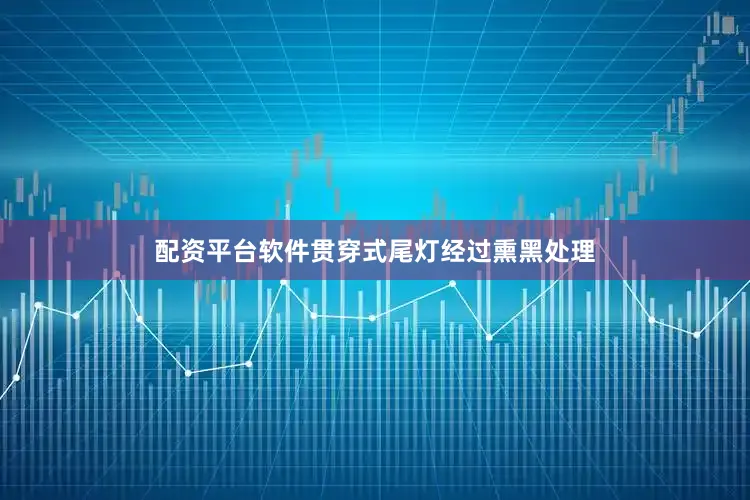 配资平台软件贯穿式尾灯经过熏黑处理