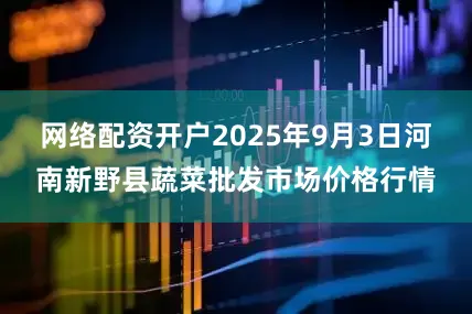 网络配资开户2025年9月3日河南新野县蔬菜批发市场价格行情